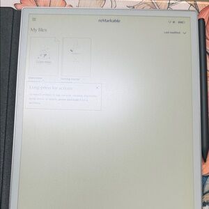 reMarkable Paper Pro Digital Paper Tablet - Light Gray with Black Pen